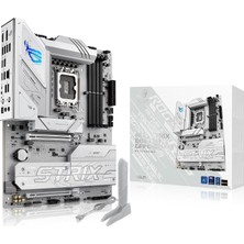 Rog Strix B860-A Gaming Wifi Atx Anakart, Gelişmiş Aı Pc'ye Hazır, 14+1+2+1 Güç Aşamaları, Ddr5 Yuvaları, Pcıe 5.0, Dört M.2 Yuvası, Wifi 7, Aı Networking Iı, Sync Rgb Aydınlatma.