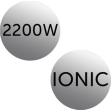 Remington Iyonik Saç Kurutma Makinesi, 2200 W, 3 Isıtma ve 2 Ayrı Fan Kademesi + Soğutma Kademesi, Difüzör Başlıklı, D3198 [amazon'a Özel]