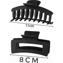 Okavango Kadın Ikili Model Kahverengi 8'lı Mandal Toka Set, Kadın Çocuk Mandal Toka, Toka Organizer, Toka, Kız Çocuk Toka, Kadife Toka