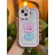 Go Aksesuar 13 ve 14 Birebir ile Uyumlu Kurdele Oyuncaklı Desenli Kılıf