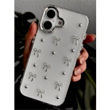 Go Aksesuar 16 Uyumlu 3D Mini Fiyonk Tasarımlı Oyuncaklı Silikon Kılıf - Minifiyonk