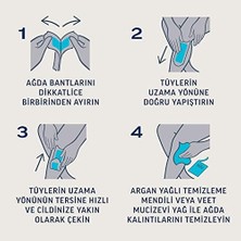 Veet Professional Hassas Ciltler Için Ağda Bandı, Bacak ve Vücut Bölgesi, 40'lı Süper Fırsat Paketi