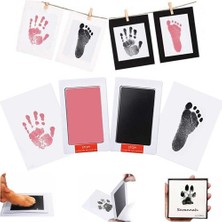 Askımo Bebek El ve Ayak Izi Anı Baskı Seti
