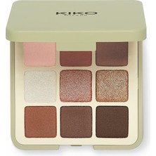 Kiko Milano 9'lu Far Paleti - New Green Me Eyeshadow Palette 101 Cool Spice (101 Cool Spice)