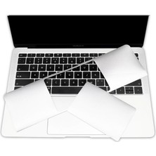 Pro Laptop Kaplama 13 Inç M1-M2, Koruyucu Touchpad Trackpad A2251 A2289 A2338 ile Uyumlu Gümüş