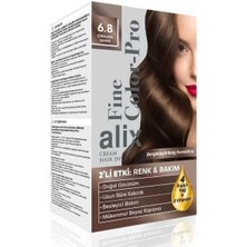 Alix Kit Saç Boyası 50 ml 6.8 Çikolata Kahve