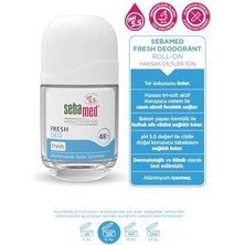 Sebamed Ter Kokusu Önleyici 48 Saat Etkili Hassas Ciltler Için Kadın Erkek Roll-On Deodorant Fresh 50ML