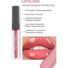 Alıx Avıen Uzun Süre Kalıcı Yapışkan His Bırakmayan Nemlendirici Dudak Parlatıcısı - Lipgloss 09 Softly Pink