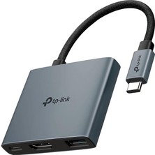 UH3020C, 4K 60Hz Hdmı, 100W Hızlı Şarj, 1x Type-A, 3'ü Bir Arada Usb-C Hub