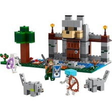 Minecraft Kurt Kalesi 21261-8 Yaş ve Üzeri Oyunları Seven Çocuklar Için Iskelet Kaşif Içeren Yaratıcı Oyuncak Yapım Seti (312 Parça)