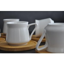 Kahve Fincan Takımı - Bambu Tabaklı