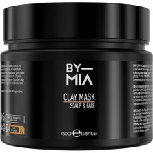By Mıa Scalp & Face Clay Maske 450 gr | Yeşil Elmanın Ferahlatıcı Kokusu | Zengin Içerikli Mineraller | Tüm Cilt Tipleri Için | Doğal Killi Yüz Maskesi