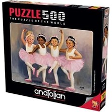 Puzzle - Minik Balerinler / 500 Parça, #3598