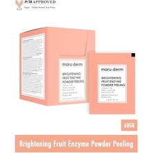 Maru.derm Aydınlatıcı Meyve Enzimli Pudra Peeling 60 G