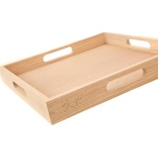 Ron Turkish Coffee Tepsi Meşe