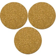 Heat Nihale Aus Mantar Mantar Altlık Altlık, Kahverengi, 19 x 19 x 1 cm