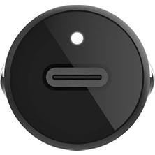 Usb-C Hızlı Araç Şarj Cihazı 20W (Hızlı Şarj Cihazı) - Siyah