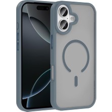 17 Için Kılıf Uyumlu Şarj Özellikli Mat Arka Yüzey Sio Kapak (Gri)