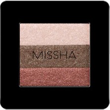 Brf Store Mıssha Göz Farı Triple Shadow No.20 (Vintage Coin) Yumuşak Dokulu Mat ve Işıltılı 3 Renkli Palet