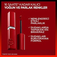L'oréal Parıs Infaillible Laque Resistance Likit Parlak Ruj - 550 Noir Cherry