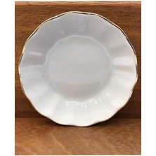 Çay Tabağı 6'lı Sedef Altın Yaldızlı 869292M623V85