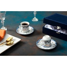 04POR019274 Sadabad 4 Parça Kahve Fincan Takımı