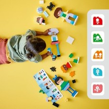 Kasabası Inşa Edilebilen Duygulu Insanlar 10423-3 Yaş ve Üzeri Çocuklar Için Eğitici Oyuncak Yapım Seti, Doğum Günü Hediyesi Fikri (71 Parça)