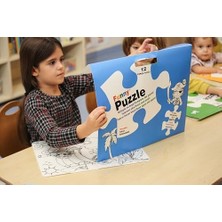 Akademi Çocuk Mat Washable Puzzle Adası