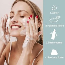 Aputue Buhar Tahliye Valfi, 3 Parça Seyahat Köpük Sabunluk Seti, Dökülmeyi Önleyen Tasarım, 60 ml Taşınabilir Köpük Pompalı Şişe, Yeniden Kullanılabilir, El Sabunu