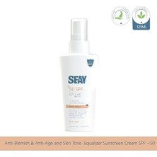 Seay Tüm Cilt Tipleri Için Yüksek Korumalı SPF50 Pa++++ Face And Body 150ML Güneş Kremi