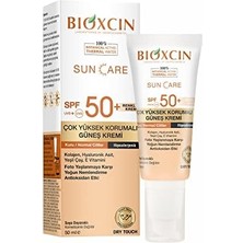 Bioxcin Sun Care Çok Yüksek Korumalı Kuru Ciltler Için Renkli Güneş Kremi Tinted Spf 50+ 50 ml