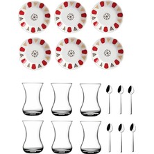 18 Parça Otantik Acem Çay Bardak Seti TYBK3B3J9S6KFERI77