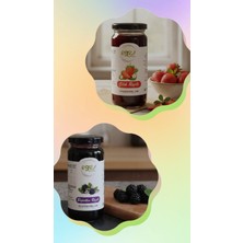 Ege Doğal Seçim Ikili Ürün-Böğürtlen Reçeli 290 gr ve Çilek Reçeli 290 gr