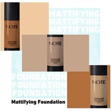 Note Mattifying Extreme Wear 01 Beige Mat Bitişli Spf 15 Kapatıcı Fondöten