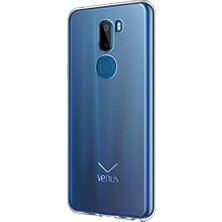 Z30 Için Kılıf Transparent Soft Beyaz [ Z30 ile Uyumlu Kılıf - Beyaz]