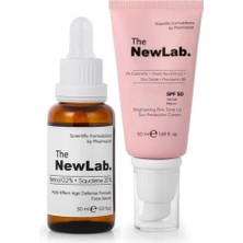 The Newlab. Yaşlanma Karşıtı, Aydınlatıcı ve Güneş Koruyucu Bakım Seti