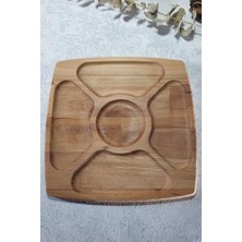 Ahşap Kay?n Çerezlik-Kahvaltılık ve Servis- Sunum Taba?? KZ1009