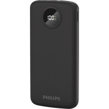 DLP7712 Powerbank 10000 Mah 3.7V Taşınabilir Şarj Cihazı, 3 Port, 22.5W Hızlı Şarj, Usb-C ve 2x Usb-A, Korumalı Şarj, (Siyah)