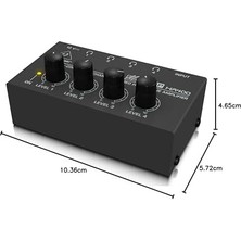 HA400 4 Kanal Kulaklık Pre-Amp