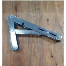 Mandallı Katlanabilir Masa Konsolu Çinko 30 cm 1 Çift