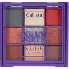 Callista Multi Palette Eyeshadow Göz Farı Paleti 102 Nude Inspiration