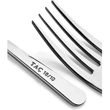 Morena 36 Parça Çatal Kaşık Bıçak Seti Siyah-Gold