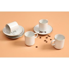 Altın Yaldız Kahve Takımı 12 Parça