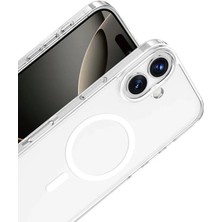 Ggm Aksesuar 17 Için Magsafe ile Uyumlu Sararmaz Sert Pc Polikarbon Şeffaf Telefon Kılıfı | Sararmaya Karşı Dayanıklı Clear, Güçlü Mıknatıslı Magsafe Desteği, Ultra Ince ve Şık Tasarım