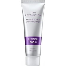 Mıssha Retinol Içerikli Kırışıklık Karşıtı Soyulabilen Maske Time Revolution Retinol 500