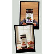 Ege Doğal Seçim Ikili Ürün-Incir Reçeli 290 gr ve Çilek Reçeli 290 gr