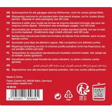 Masaüstü Kollu Kalemtıraş, Siyah, 8.4 mm Çaplı, Çocuk Korumalı, Kurşun ve Boya Kalemleri Için Uygun, Toplama Hazneli