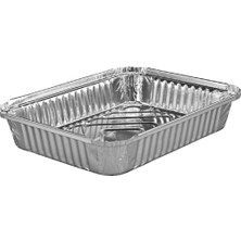 Alüminyum Kap 1500 gr Kapaklı 100 Adet