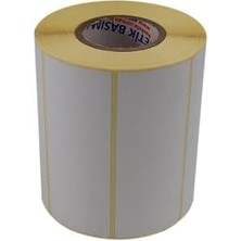 , Hazır Al Hızlı Al Eko Termal Etiket 20MM x 40MM Ruloda 4000 Adet Yan Yana 5 Li