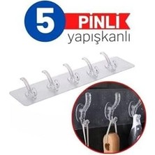 Xenoty 5 Pinli Yapışkanlı 90D Tüm Alanlarda Askı